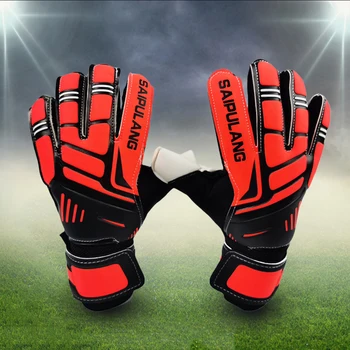 Профессиональные перчатки для защиты рук вратаря, противоскользящие футбольные тренировочные перчатки из полиуретана, износостойкие на весь палец для занятий спортом на открытом воздухе