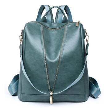Роскошные дизайнерские модные кожаные рюкзаки, женские дорожные сумки большой емкости, высококачественные школьные сумки для девочек-подростков