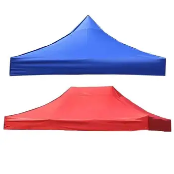 Уличный четырехугольный четырехногий зонт-палатка, ткань для крыши, утолщенная непромокаемая палатка, брезент, навес, ткань для тента
