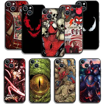 Чехол The Avengers Spiderman для Apple iPhone 15 6S 5 7 Plus 6 SE2020 SE SE2022