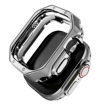 Чехол для Apple watch ultra 8 7 6 5 4 SE 49 мм 45 мм 44 мм 41 мм 40 мм чехол TPU бампер для iwatch 3 42 мм 38 мм без защитного чехла для экрана