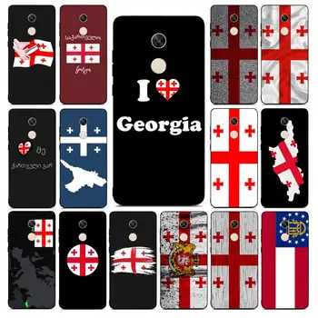Чехол для телефона с флагом Грузии FHNBLJ для RedMi note 4 5 7 8 9 pro 8T 5A 4X case